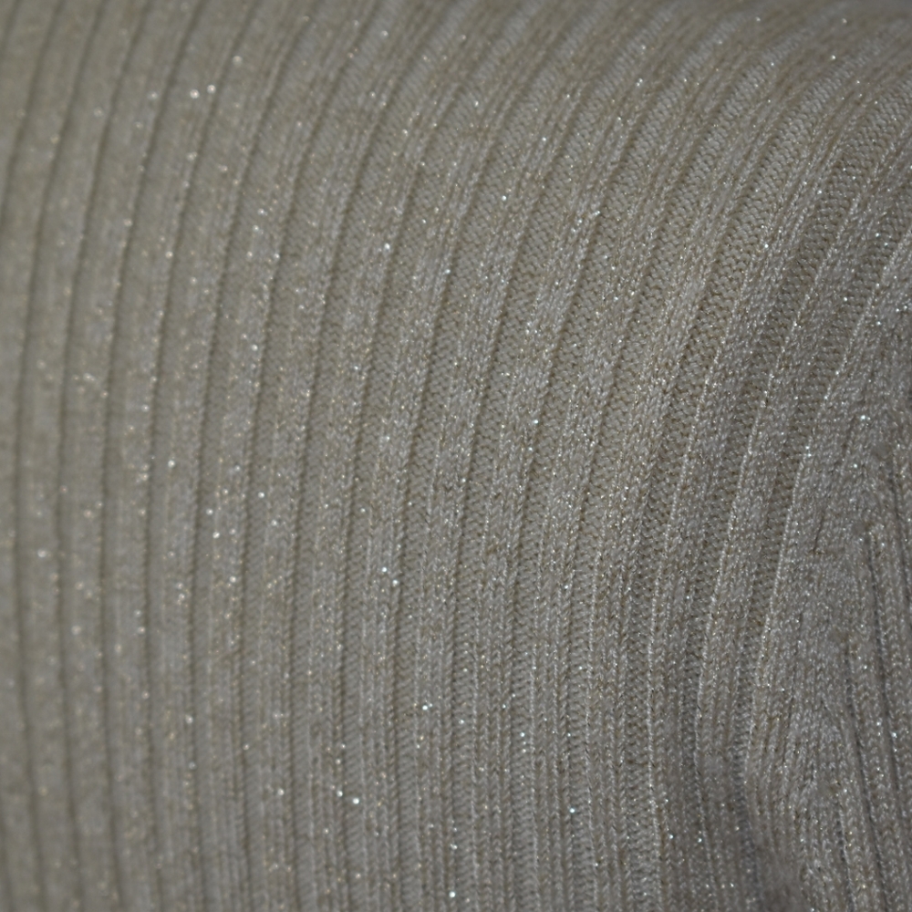 212 Collection Gold Ribbed Sweater - Picture 5 of 7